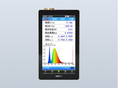 光谱辐射照度分析仪 350S蓝光辐照度