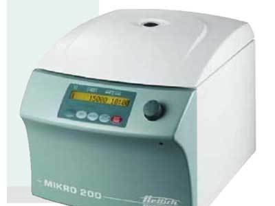 德国Hettich MIKRO200R微量管离心机