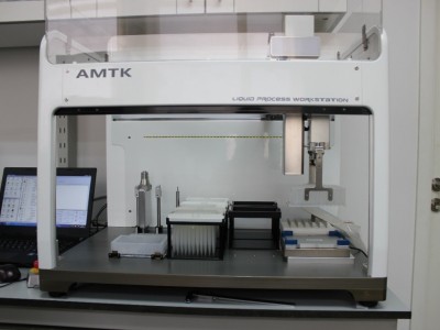 AMTK酶反应试剂模版制备自动化工作