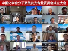 中国化学会第30个专业委员会-分子聚集发光专业委员会宣布成立