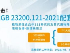 食品安全国家标准GB 23200.121-2021解读及标准物质解决方案