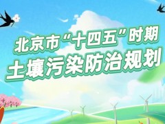 北京市生态环境局发布：《北京市“十四五”时期土壤污染防治规划》