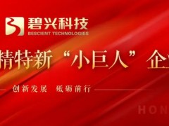 碧兴物联科技(深圳)股份有限公司荣获guojia级专精特新“小巨人”企业称号