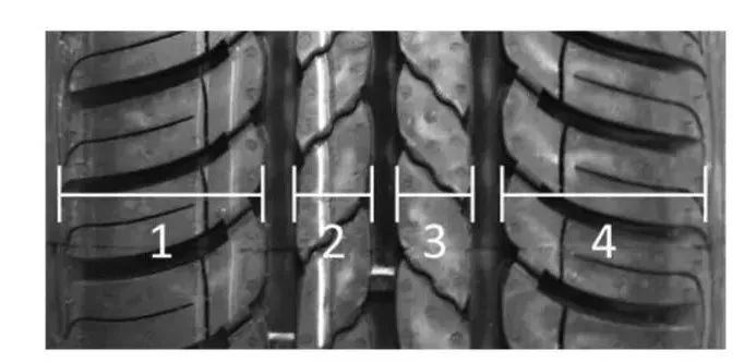 轮胎痕迹的聚合物来源的测定