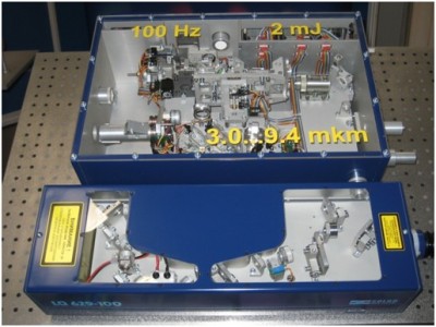 1.5-17μm脉冲式光学参量振荡器​OP