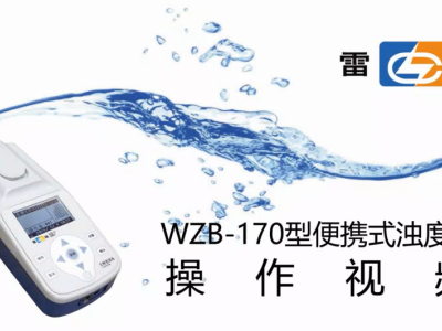 雷磁 WZB-170型 便携式浊度计  量程