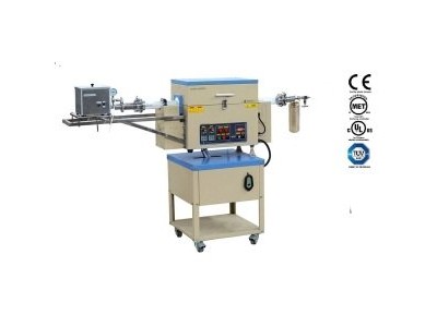 1200℃ 4英寸双温区回转CVD管式炉