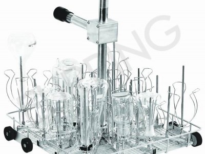 语瓶注射式清洗篮架dcyt52单层