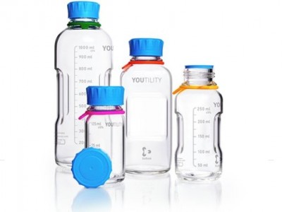 DURAN透明蓝盖试剂瓶图2