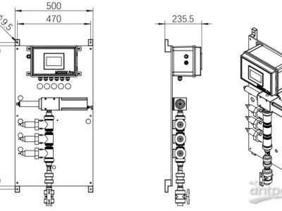 HACH哈希 MS5056 工业面板型多参数在线分析仪图2