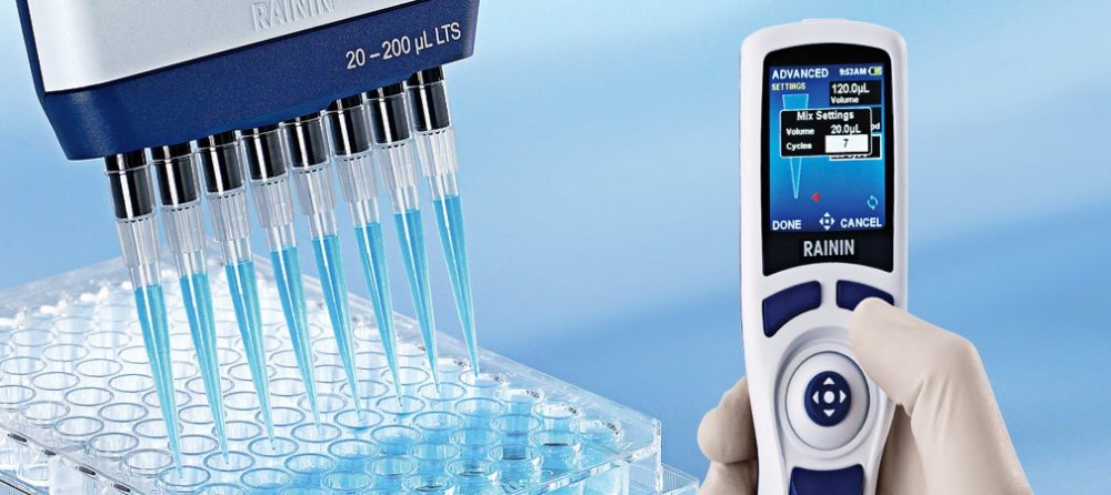 E4 XLS+ 多道移液器 绝对一致的样品吸液量