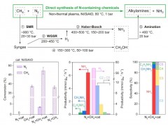 中国科学院大连化物所实现温和条件下N₂与CH₄直接转化制